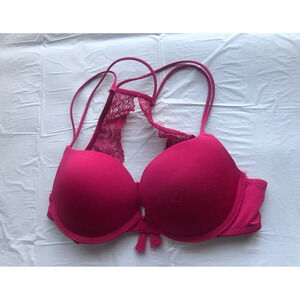 XOXO Strappy / Lace Bra Pink Size 34B
